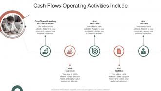 Cash Flows Operating Activities Include In Powerpoint And Google Slides Cpb