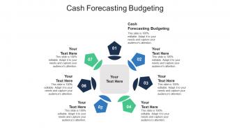 Cash forecasting budgeting ppt powerpoint presentation slides templates cpb