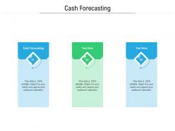 Cash forecasting ppt powerpoint presentation ideas samples cpb