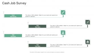 Cash Job Survey In Powerpoint And Google Slides Cpb