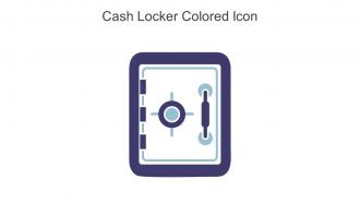 Cash Locker Colored Icon In Powerpoint Pptx Png And Editable Eps Format