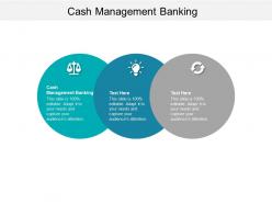 Cash management banking ppt powerpoint presentation portfolio graphics cpb