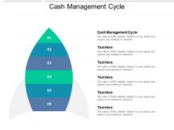 Cash management cycle ppt powerpoint presentation professional themes cpb