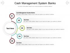 Cash management system banks ppt powerpoint presentation layouts graphics example cpb