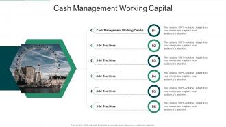 Cash Management Working Capital In Powerpoint And Google Slides Cpb