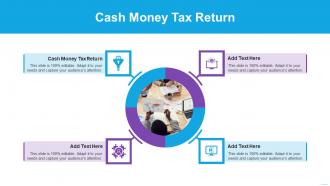 Cash Money Tax Return In Powerpoint And Google Slides Cpb