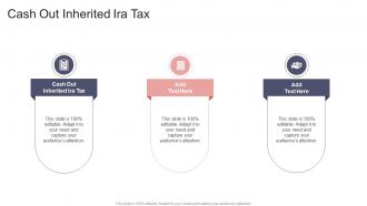 Cash Out Inherited Ira Tax In Powerpoint And Google Slides Cpb