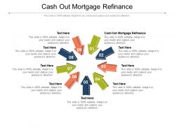 Cash out mortgage refinance ppt powerpoint presentation infographic cpb