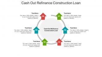 Cash out refinance construction loan ppt powerpoint presentation graphics cpb