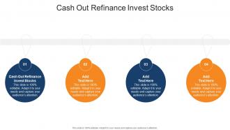 Cash Out Refinance Invest Stocks In Powerpoint And Google Slides Cpb
