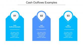 Cash Outflows Examples Ppt Powerpoint Presentation Styles Demonstration Cpb