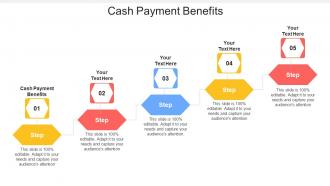 Cash Payment Benefits Ppt Powerpoint Presentation Professional Graphics Cpb