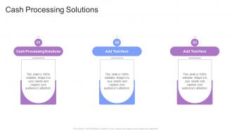 Cash Processing Solutions In Powerpoint And Google Slides Cpb