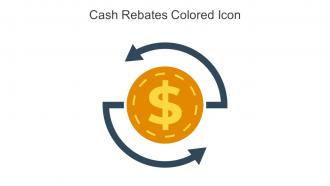 Cash Rebates Colored Icon In Powerpoint Pptx Png And Editable Eps Format