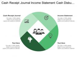 Cash receipt journal income statement cash disbursement journal