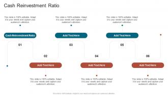 Cash Reinvestment Ratio In Powerpoint And Google Slides Cpb