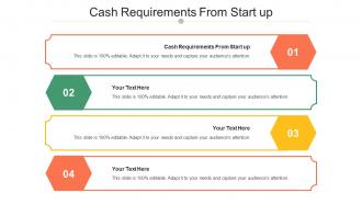 Cash Requirements From Start Up Ppt Powerpoint Presentation File Demonstration Cpb