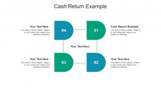 Cash return example ppt powerpoint presentation ideas graphics pictures cpb