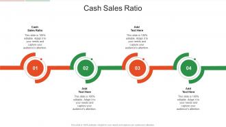 Cash Sales Ratio In Powerpoint And Google Slides Cpb