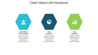 Cash value life insurance ppt powerpoint presentation ideas background images cpb