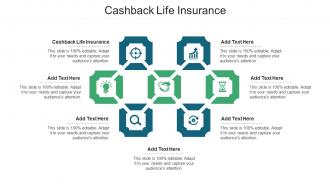 Cashback Life Insurance Ppt Powerpoint Presentation Portfolio Template Cpb