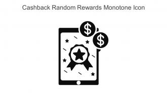 Cashback Random Rewards Monotone Icon In Powerpoint Pptx Png And Editable Eps Format