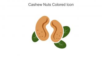 Cashew Nuts Colored Icon In Powerpoint Pptx Png And Editable Eps Format