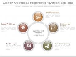 Cashflow and financial independence powerpoint slide ideas