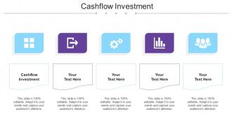Cashflow Investment Ppt Powerpoint Presentation Pictures Layout Cpb