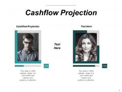 Cashflow projection ppt powerpoint presentation ideas graphics tutorials cpb