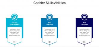 Cashier Skills Abilities In Powerpoint And Google Slides Cpb