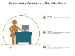 Cashier Transactions Calculations Convenience Summary Payment