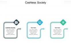 Cashless society ppt powerpoint presentation styles templates cpb