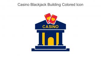 Casino Blackjack Building Colored Icon In Powerpoint Pptx Png And Editable Eps Format