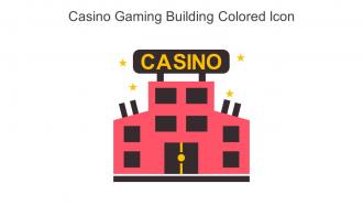 Casino Gaming Building Colored Icon In Powerpoint Pptx Png And Editable Eps Format