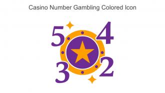 Casino Number Gambling Colored Icon In Powerpoint Pptx Png And Editable Eps Format