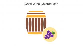 Cask Wine Colored Icon In Powerpoint Pptx Png And Editable Eps Format