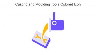 Casting And Moulding Tools Colored Icon In Powerpoint Pptx Png And Editable Eps Format