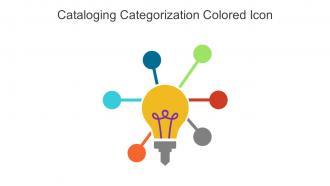 Cataloging Categorization Colored Icon In Powerpoint Pptx Png And Editable Eps Format
