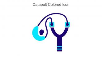 Catapult Colored Icon In Powerpoint Pptx Png And Editable Eps Format