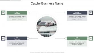 Catchy Business Name In Powerpoint And Google Slides Cpb
