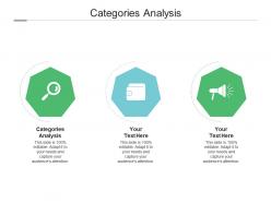 Categories analysis ppt powerpoint presentation gallery visuals cpb