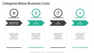 Categories Below Business Costs In Powerpoint And Google Slides Cpb