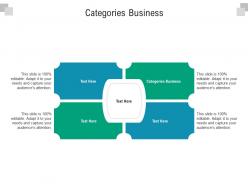 Categories business ppt powerpoint presentation summary template cpb