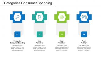 Categories Consumer Spending Ppt Powerpoint Presentation File Layout Cpb