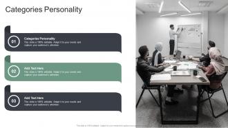 Categories Personality In Powerpoint And Google Slides Cpb