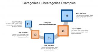 Categories Subcategories Examples In Powerpoint And Google Slides Cpb