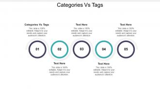 Categories vs tags ppt powerpoint presentation ideas slides cpb