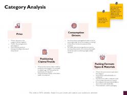 Category analysis consumption drivers ppt powerpoint presentation styles show