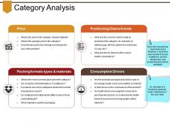 Category Analysis Powerpoint Slides